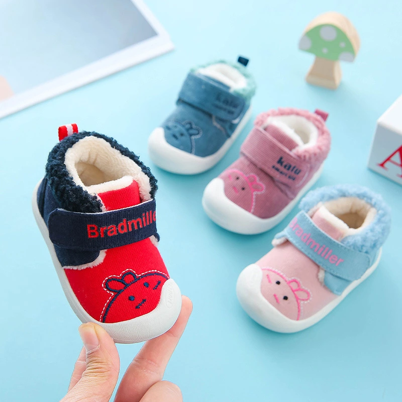 Baby Shoes Autumn And Winter New Season Models Male Baby Female Thickened