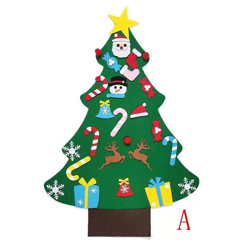 Children's DIY Three-dimensional Felt Christmas Tree Decoration