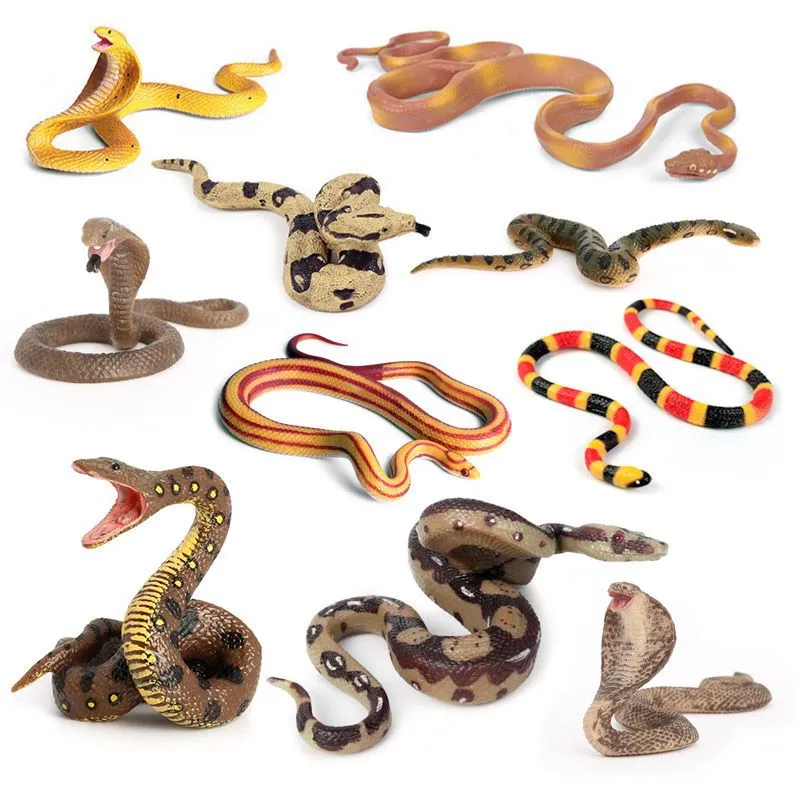 Children's Toy Snake Simulation Reptile Model