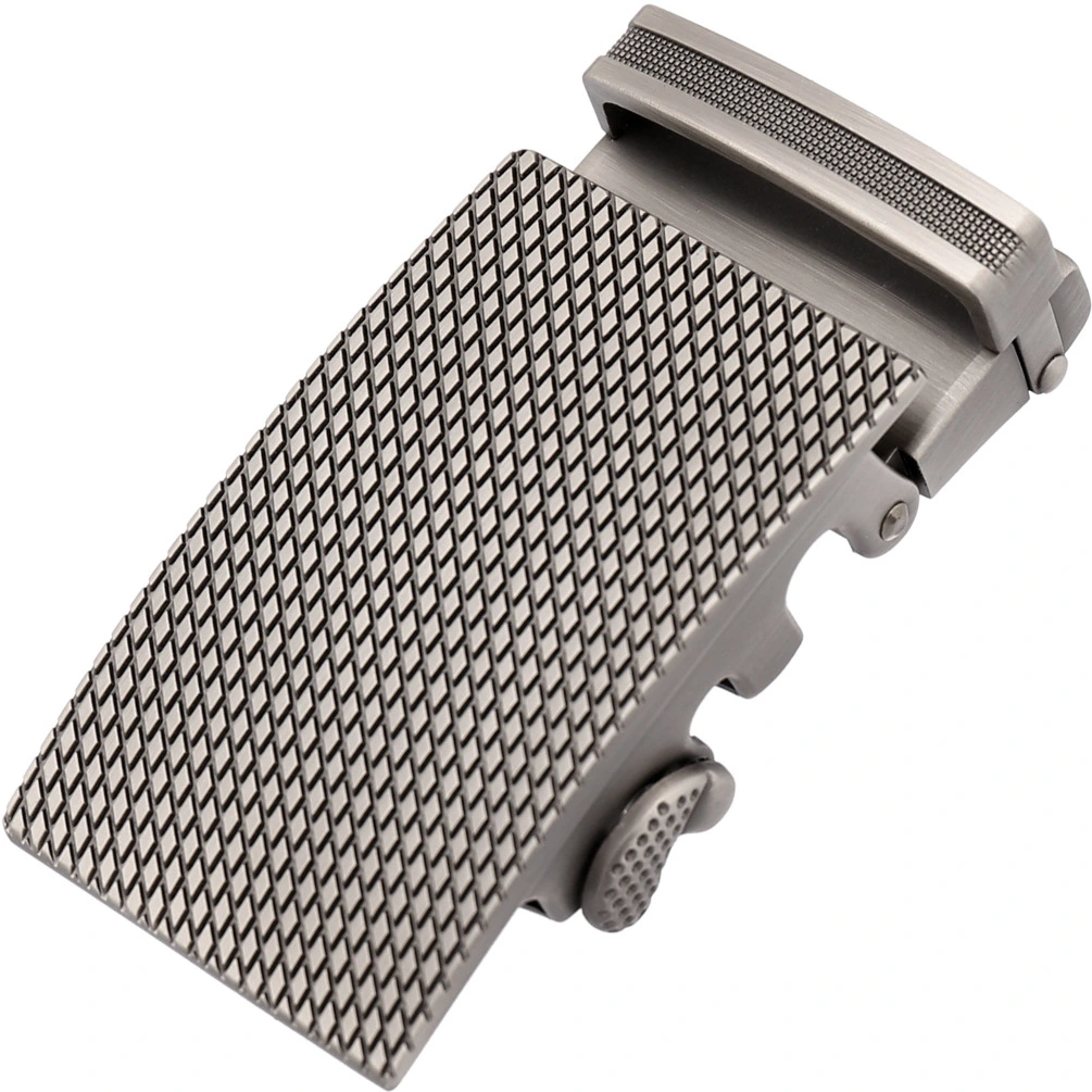 Men's Belt With Automatic Buckle Belt Head