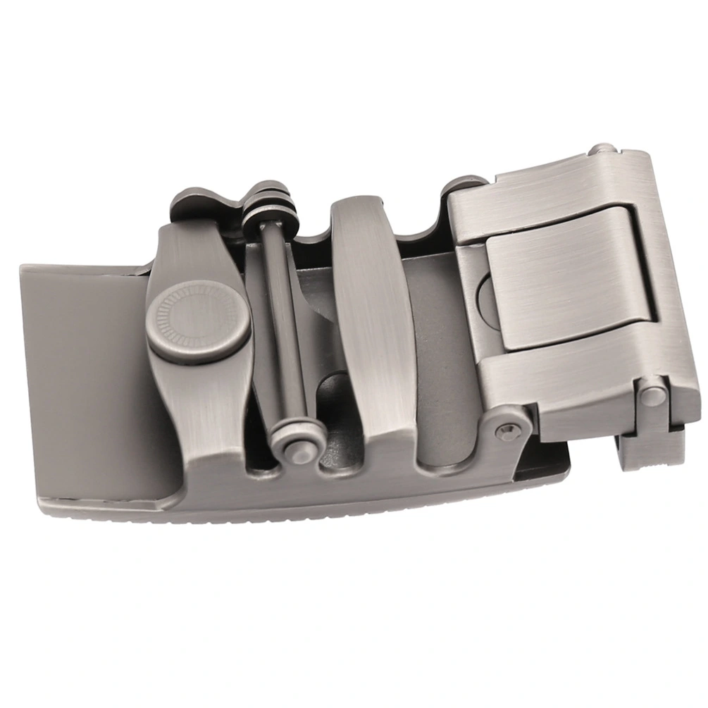 Men's Belt With Automatic Buckle Belt Head