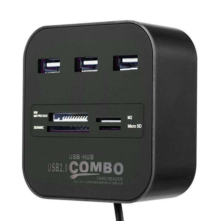 Usb Splitter Multi-function Card Reader Four In One