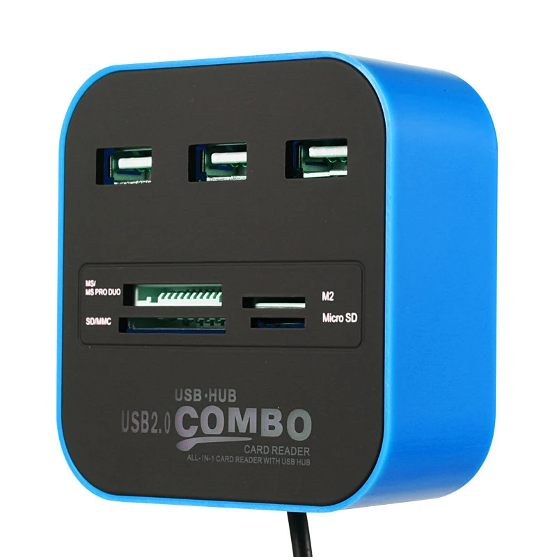 Usb Splitter Multi-function Card Reader Four In One