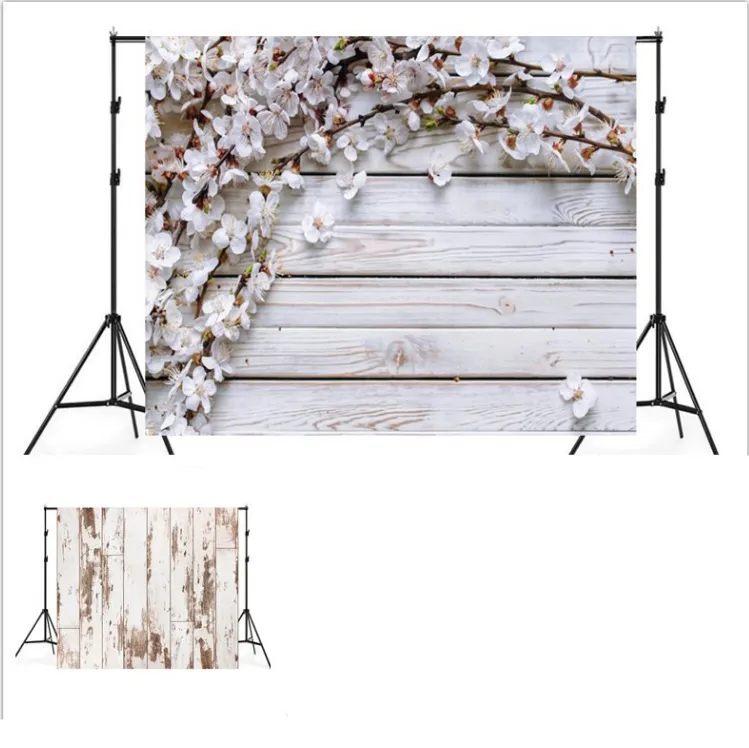 3D Flower Plank Photography Photo Shooting Background Cloth