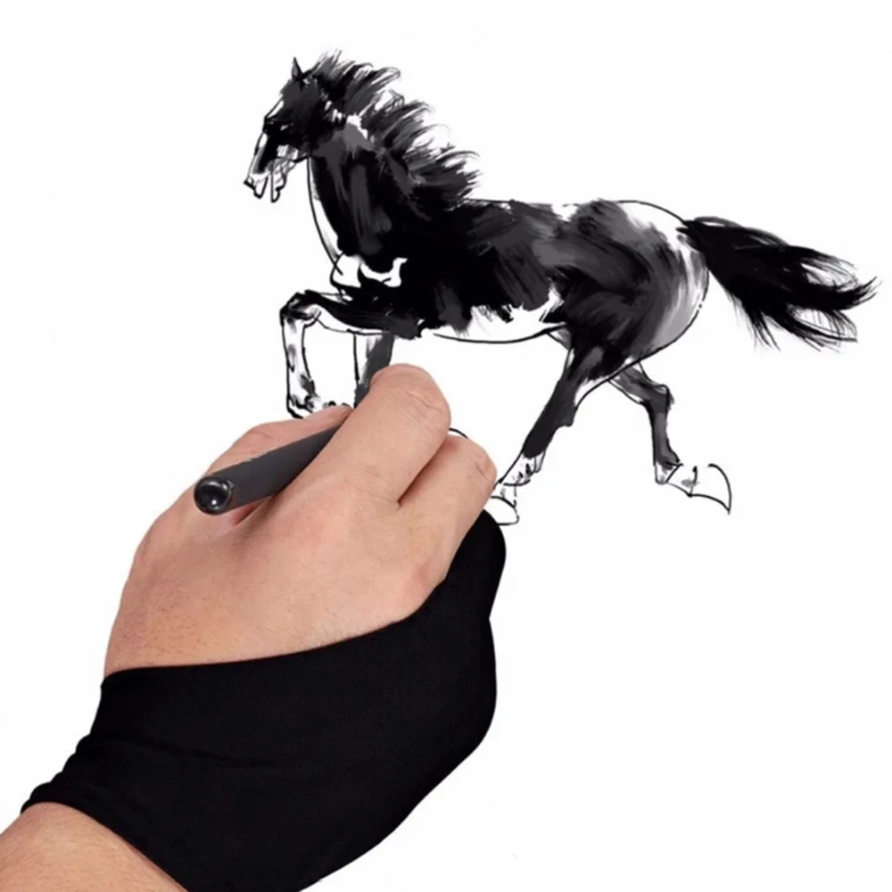 Drawing Gloves Painting Digital Tablet Three-finger Gloves