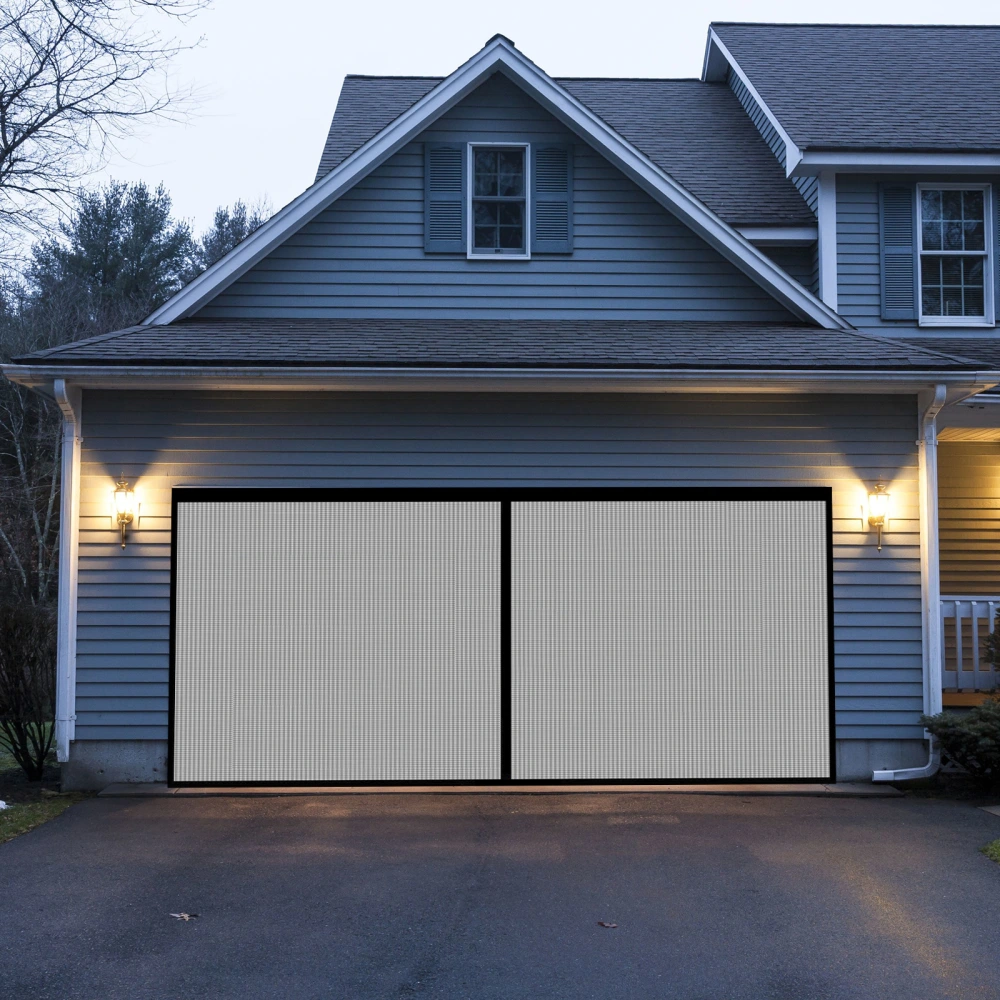 Velcro Seamless Retractable Garage Door Screen