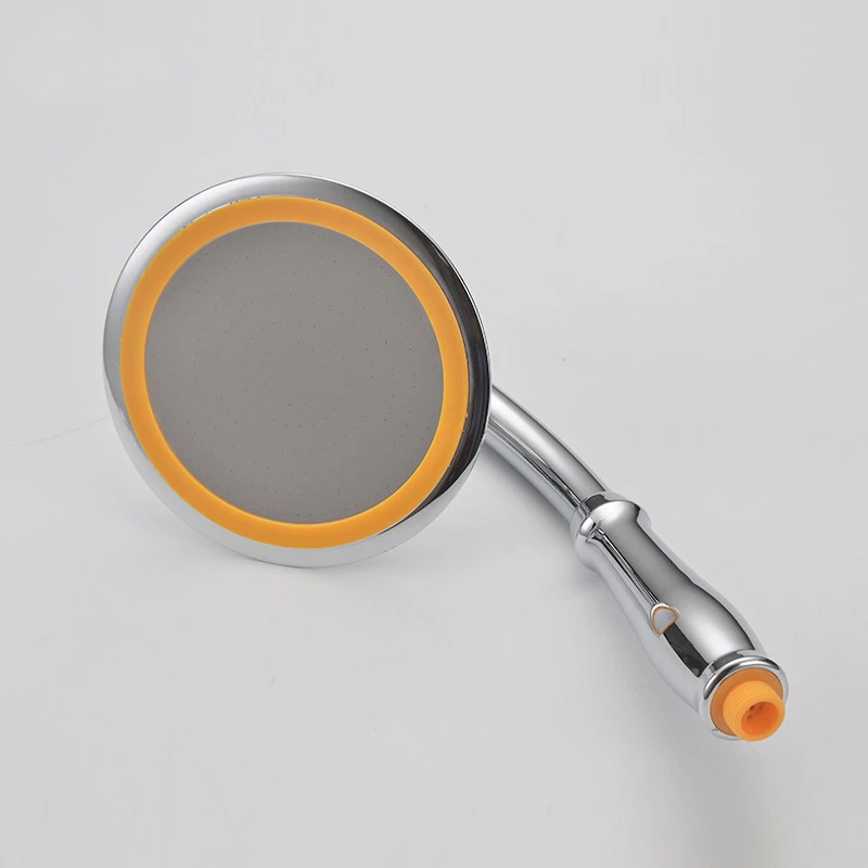 Hand-held 6inch Supercharged Shower Head With Universal Sprinkler