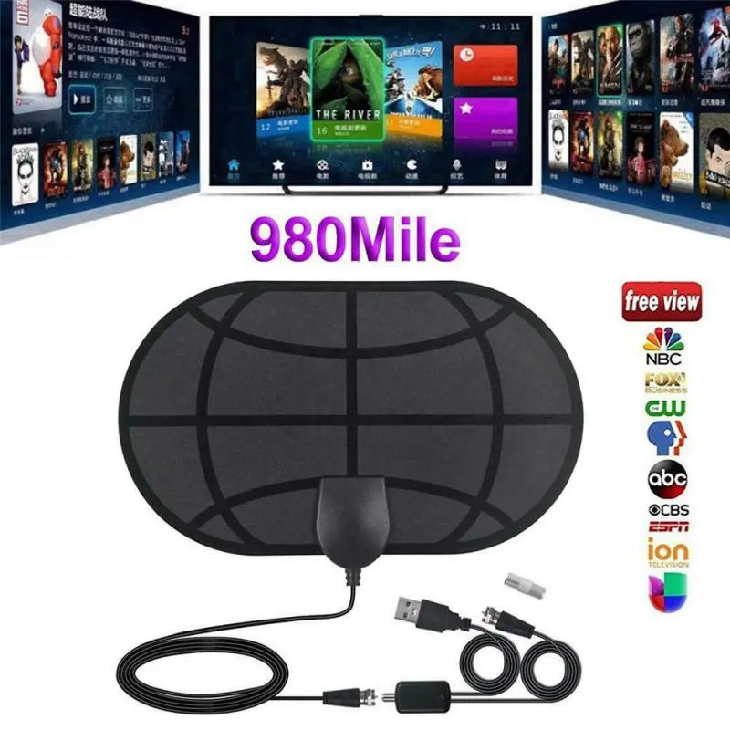 Mini Film Indoor HD Digital TV Antenna
