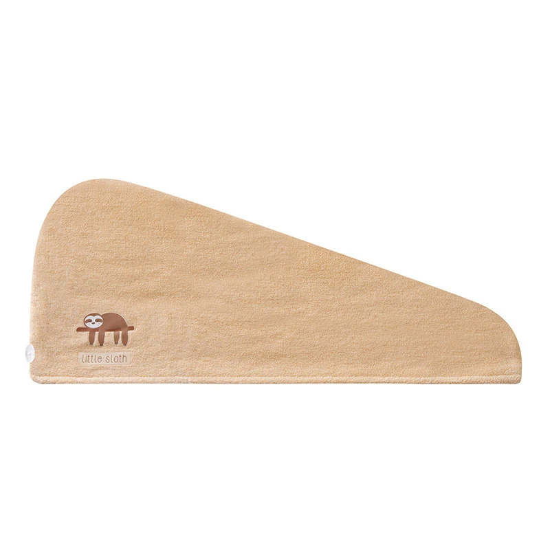 Coral Fleece Ladies Thickened Quick-drying  Super Absorbent Double Layer