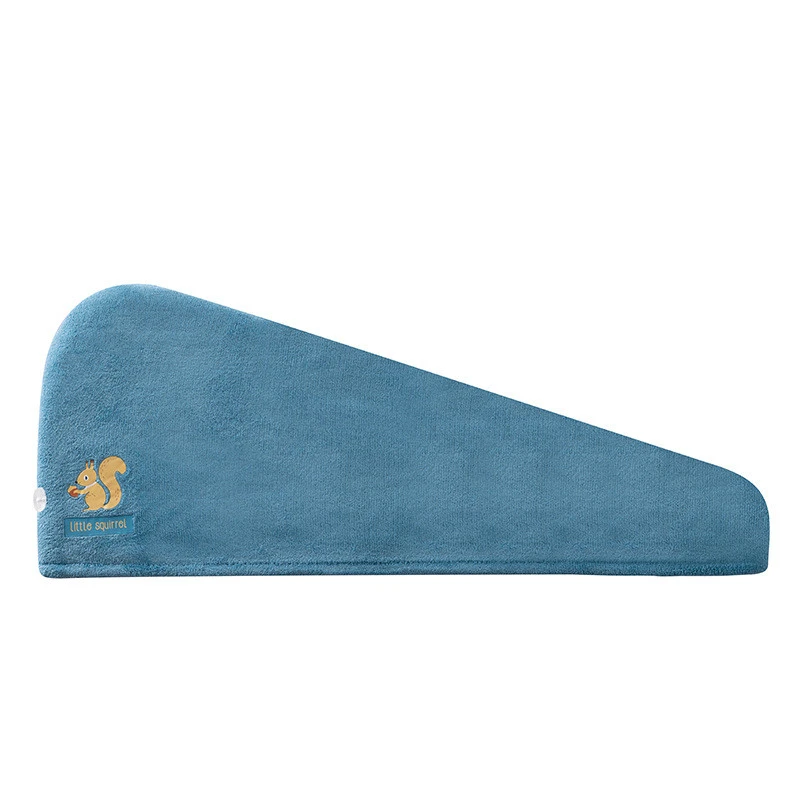 Coral Fleece Ladies Thickened Quick-drying  Super Absorbent Double Layer
