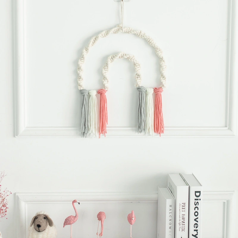Decoration Wall Hanging Hand-woven Cotton Rope Pendant