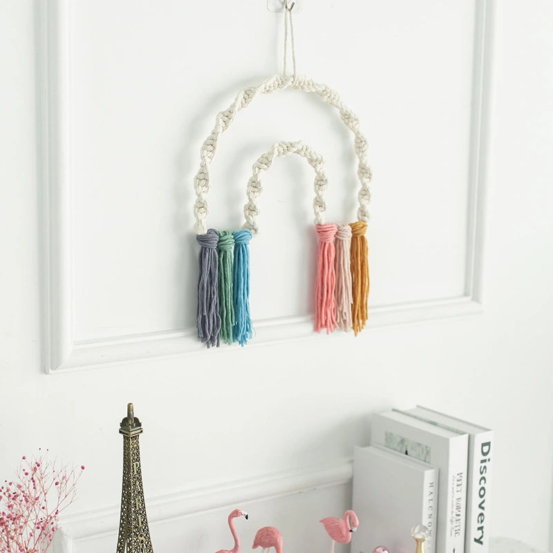 Decoration Wall Hanging Hand-woven Cotton Rope Pendant