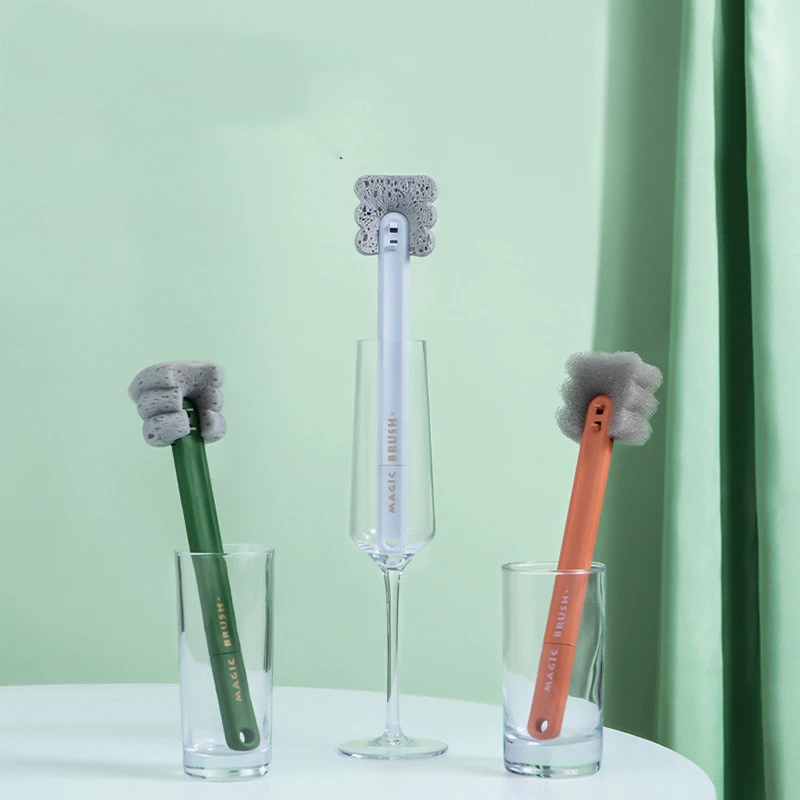 Baby Bottle Cleaning Brush With Long Handle Brush Head Can Be Replaced