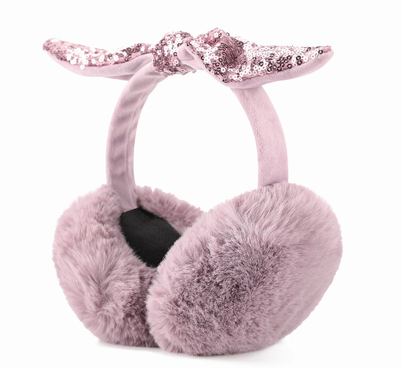 Winter Thickened Earmuffs To Keep Warm Plush Windproof Earmuffs