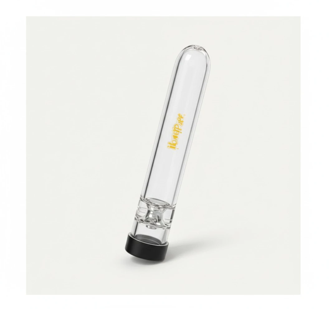 Small And Convenient To Carry The New Glass Cigarette Case And Pipe