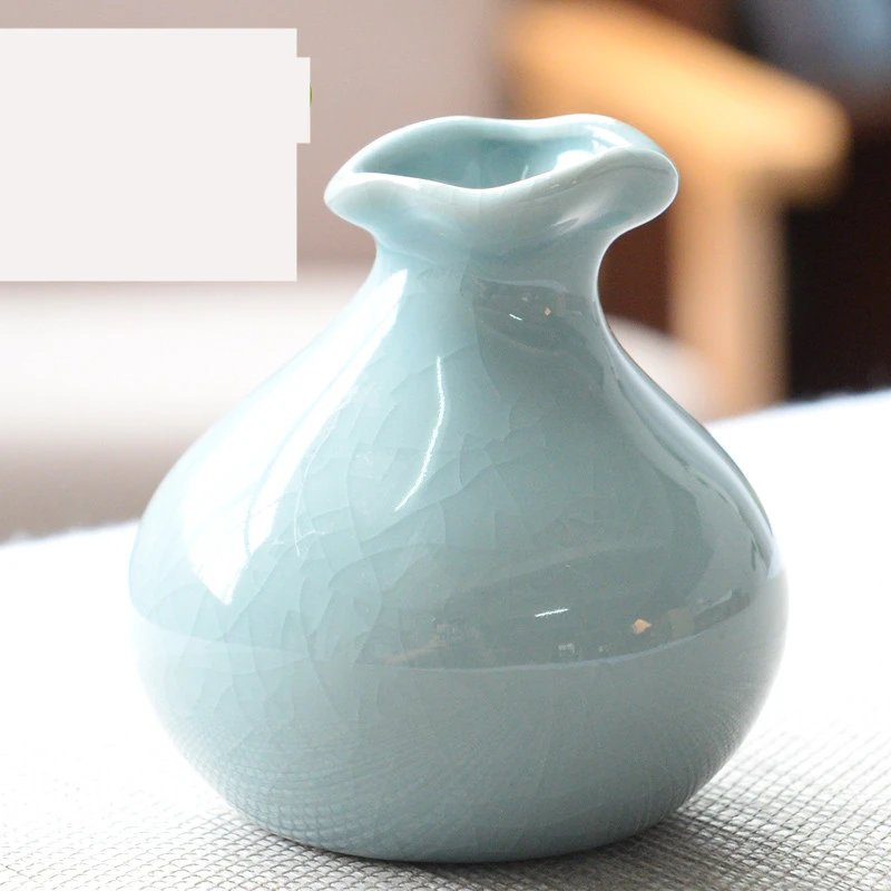 Home Living Room Modern Creative Small Celadon Vase