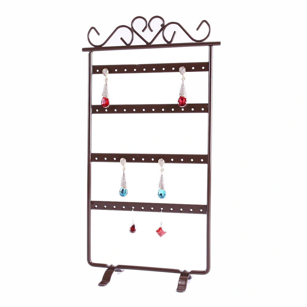 Metal Wrought Iron 48-hole Earring Jewelry Display Stand