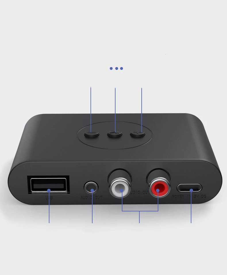 U Disk Music Player One With Two Adapters