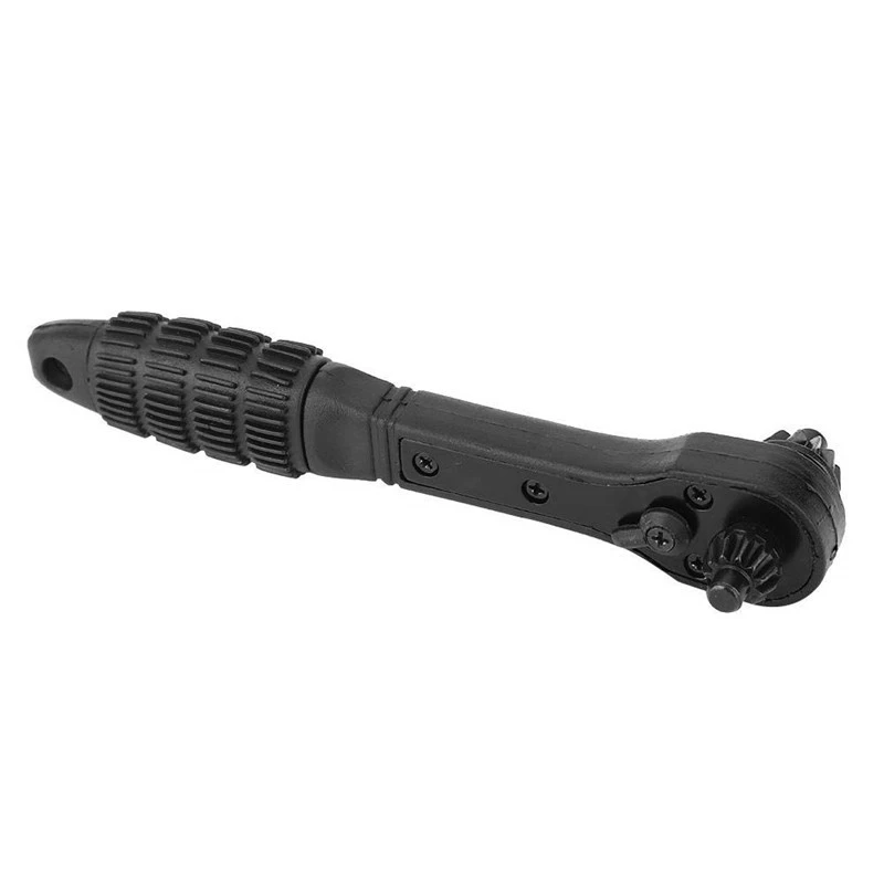 Two-in-one Drill Chuck Black Ratchet Combination Wrench