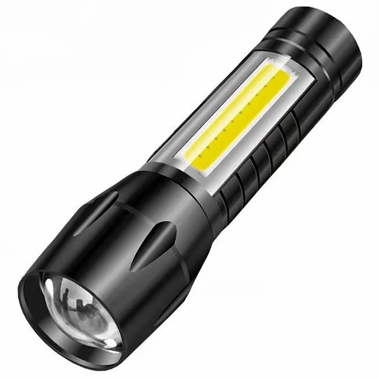 Flashlight Aluminum Alloy Usb Charging Led Mini