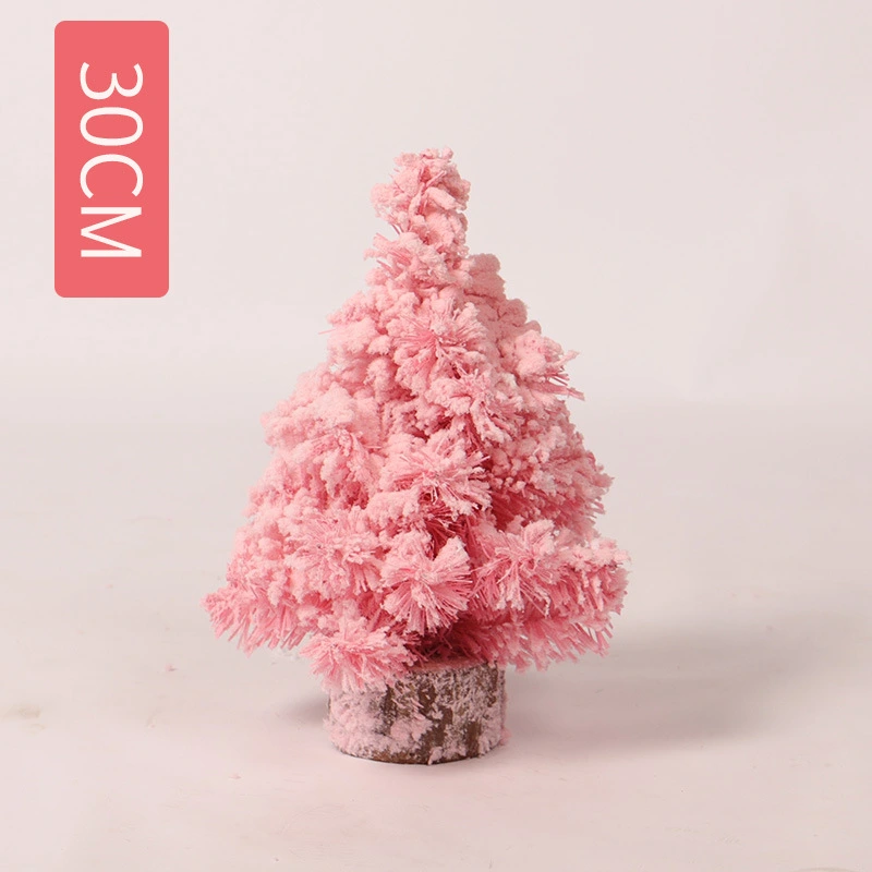 Encrypted Flocking Mini Christmas Tree