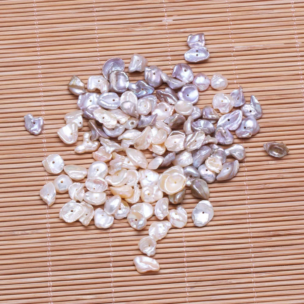 Odd-shaped Natural Freshwater Pearl DIY Jewelry Material