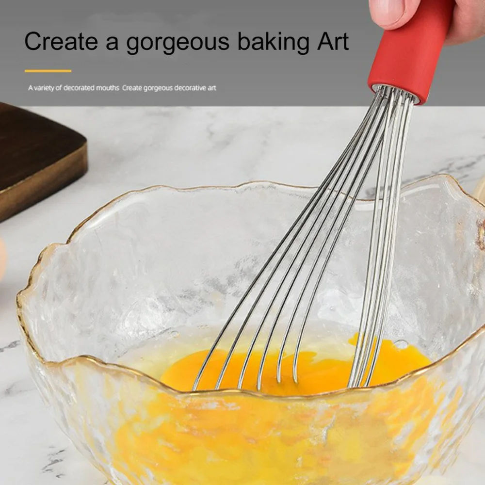 Creative Hand-held Butter Mixer Kitchen Multi-Use Manual Egg Whisk