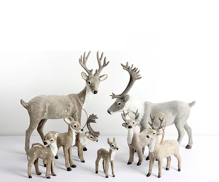 Hangable Mini Reindeer Fashion Home Furnishings