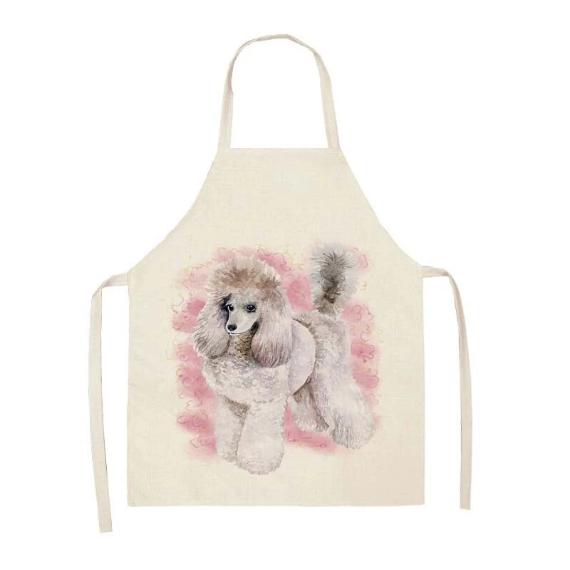 Sleeveless Kitchen Housework Oil-proof Cotton And Linen Apron