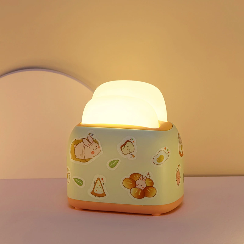 Toaster Small Night Light Cute USB Girl Heart