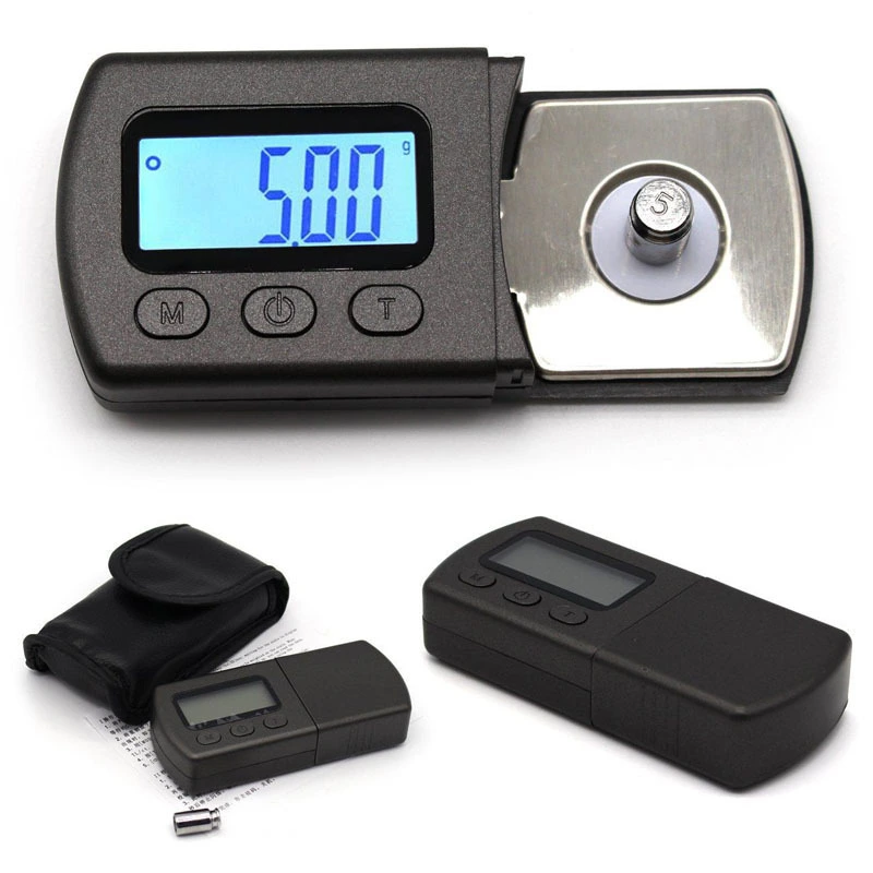 Vinyl Record Player Small Mini Electronic Jewelry Scale