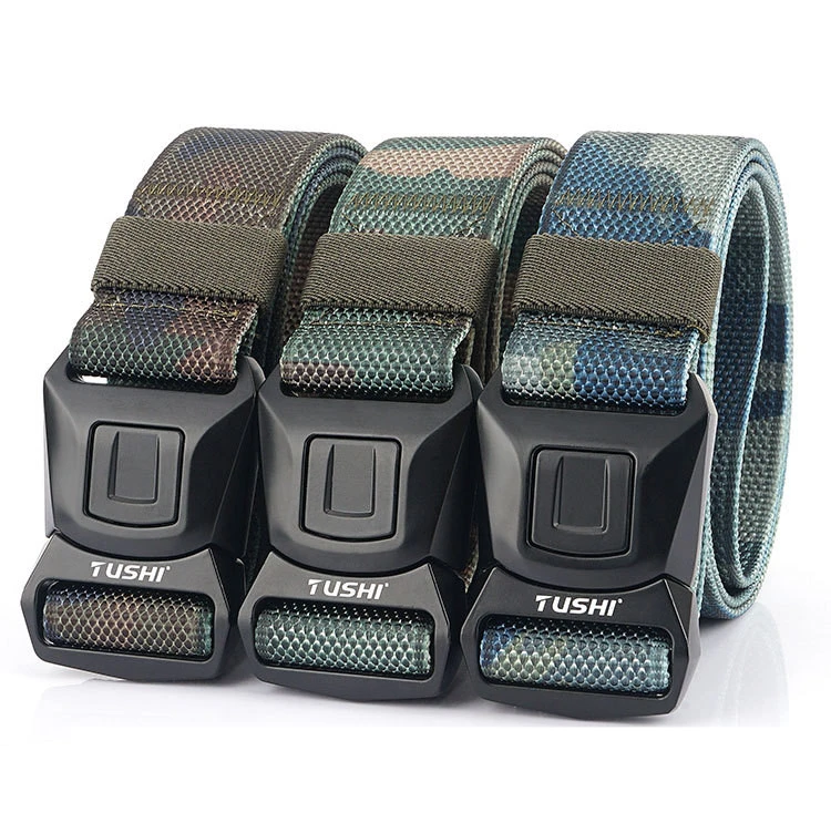 Safety Buckle Nylon Men's Multifunctional Tactical Belt