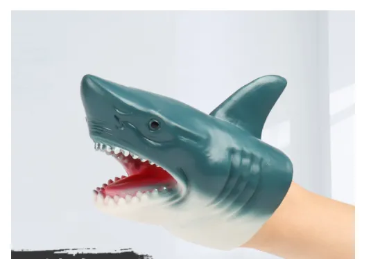 Children's Simulation Animal Head Model Shark Boy Toy