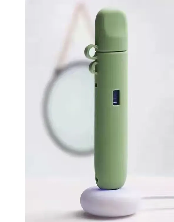 Luminous Charging Case Is White And Black