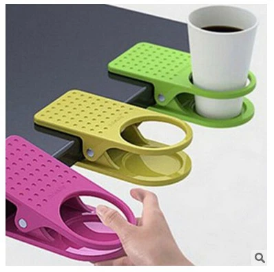 Korean Style Creative Fashion Large Table Side Water Cup Holder Cup Holder Clamp Type