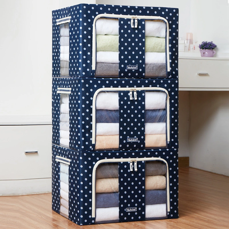 Baina Steel Frame Oxford Cloth Storage Box