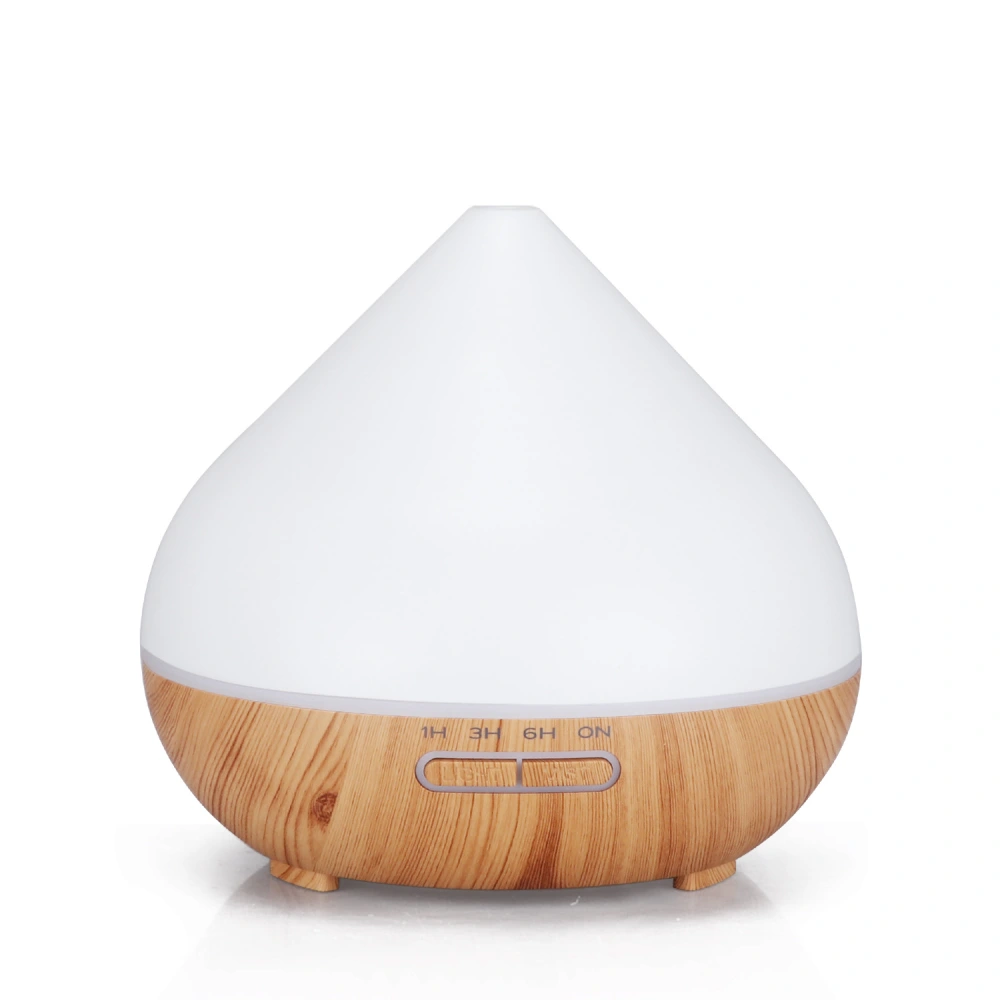 400ml Wood Grain Aroma Diffuser Volcano Humidifier