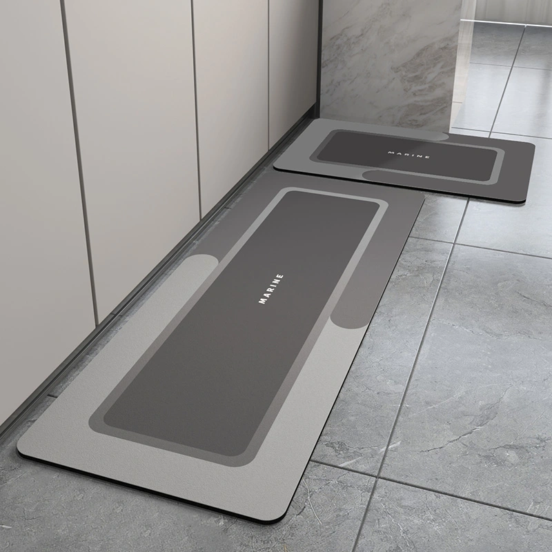 The Kitchen Floor Mat Is Non-slip And Oil-proof Washable And Erasable