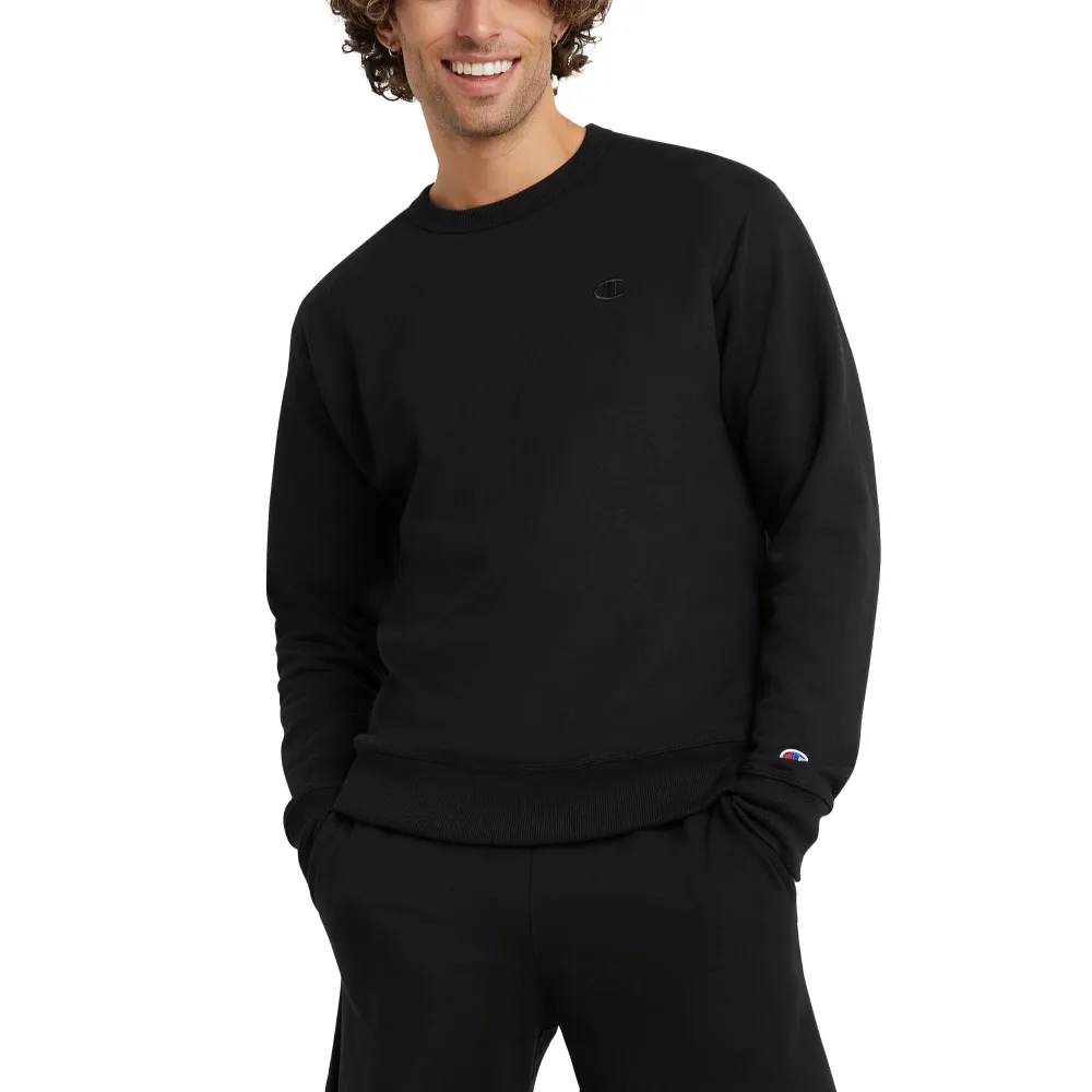 Champion Men's Crewneck, Powerblend Fleece Sweatshirt, Crewneck Sweatshirts (Reg. Or Big & Tall)