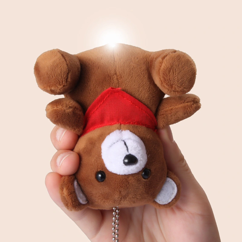 Plush Student LED Personal Alarm For Ladies And Kids