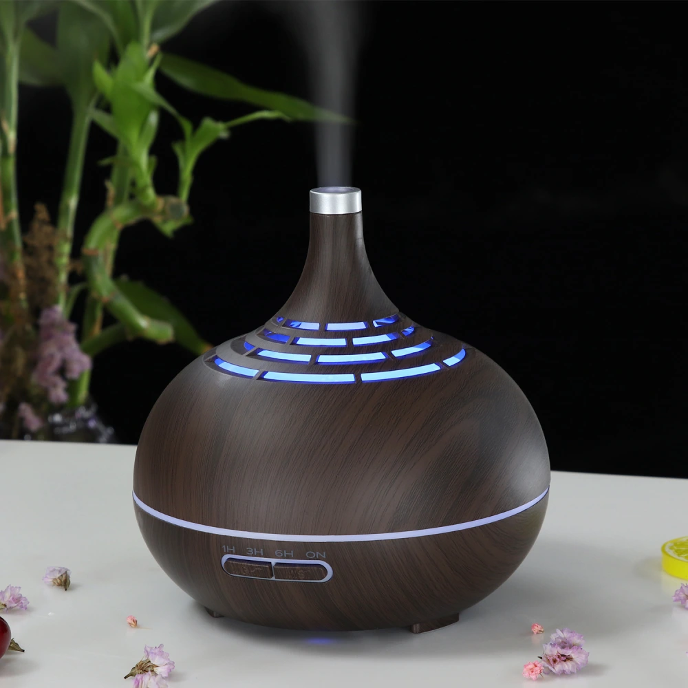 Aroma Diffuser Ultrasonic Creative Wood Grain Tip