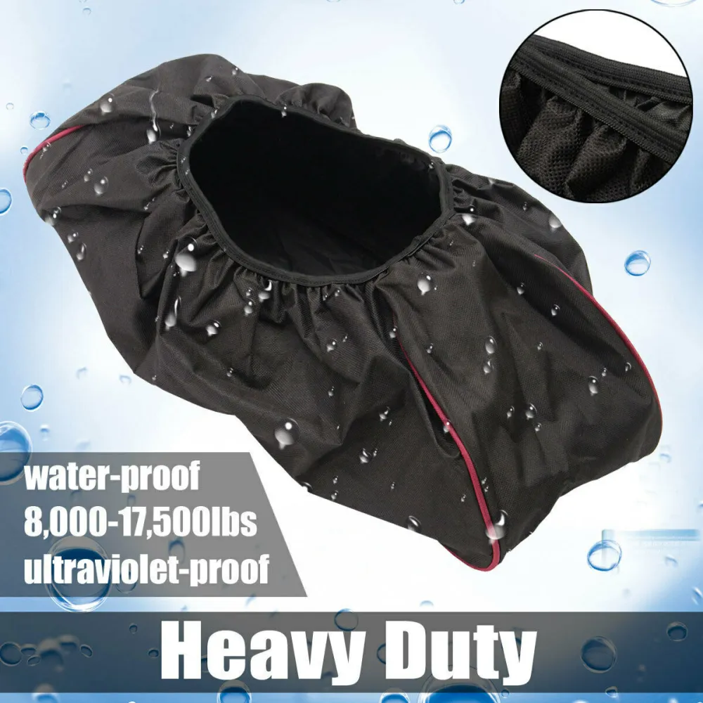 600D Dustproof Cover Waterproof Soft Winch 8000-17500 Trailer