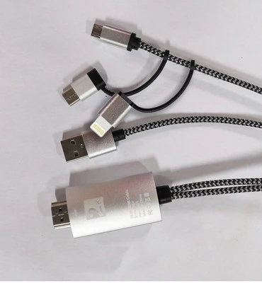 Type  Mobile Phone To TV With Screen Line