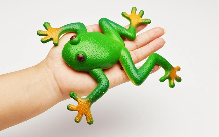 Creative Tricky Simulation Frog Model Decoration