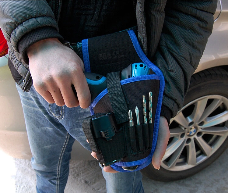 Portable Electric Screwdriver Tool Belt Bag