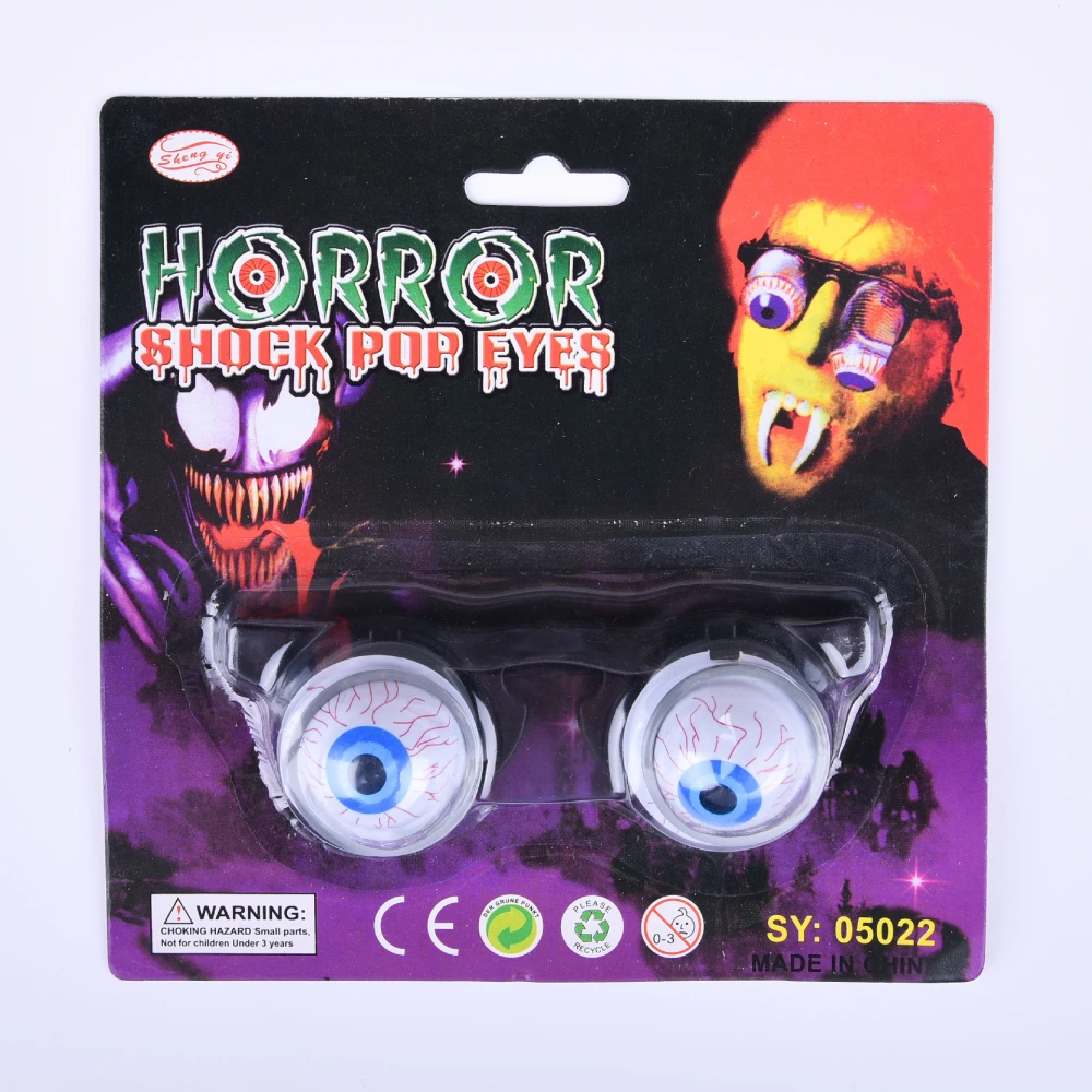 Plastic Halloween Party Holiday Toys Spring Glasses