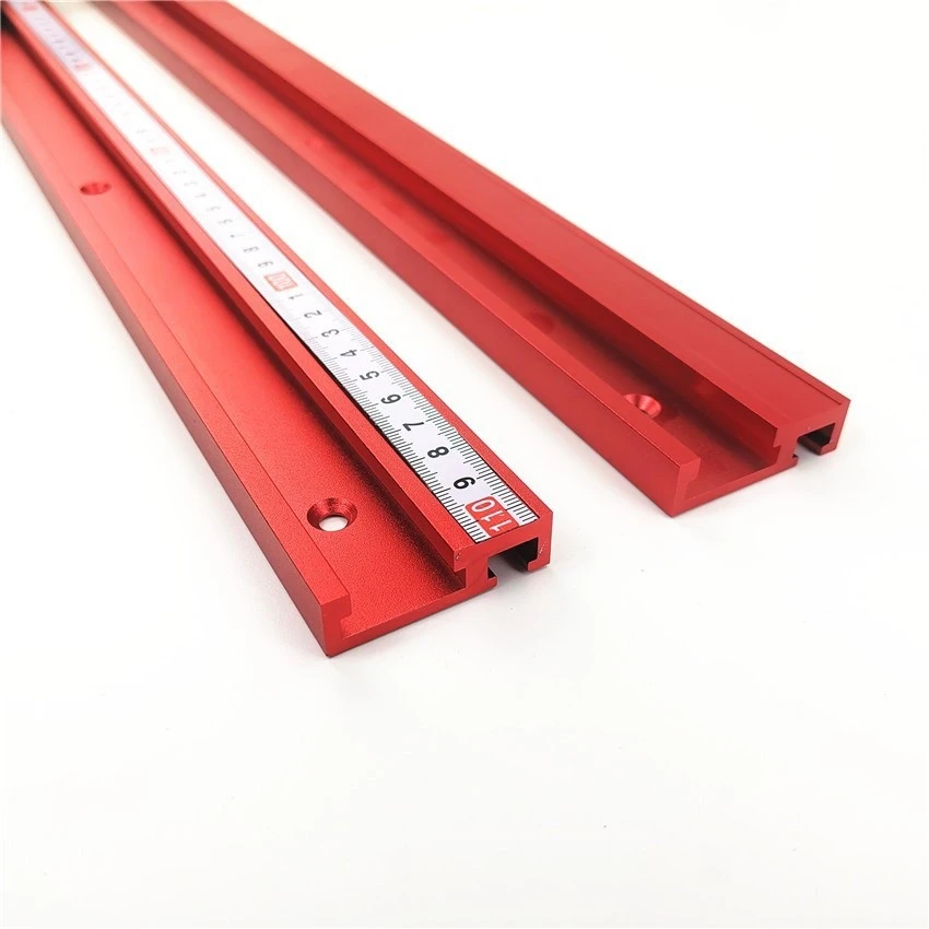 New product chute guide rail backing scale