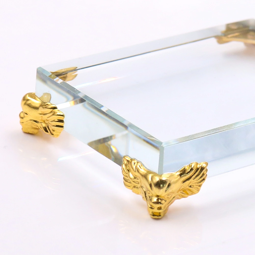 Transparent Crystal Base Square Rectangle