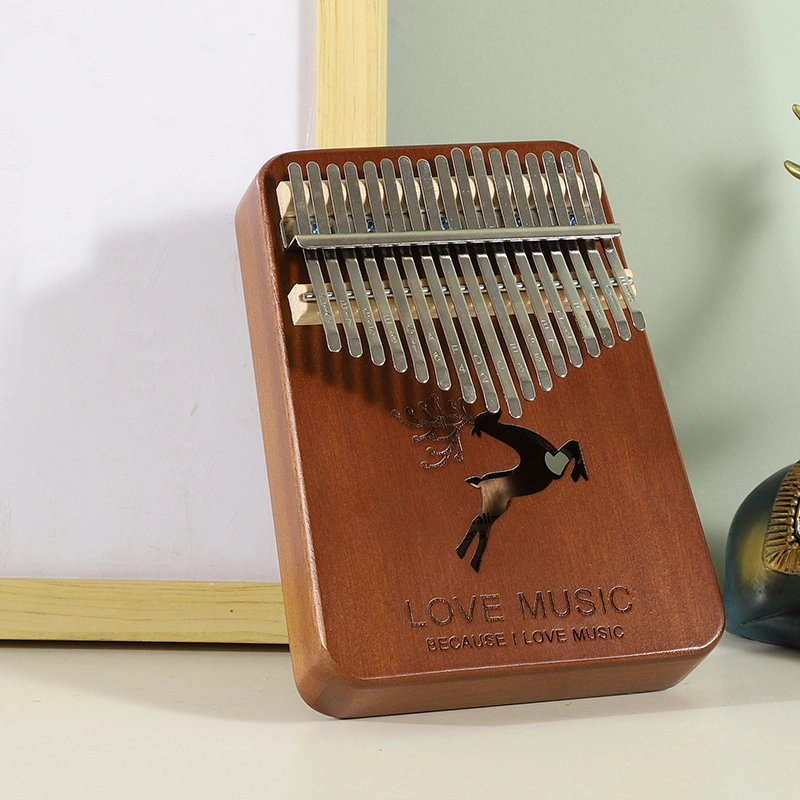 Simple Beginner 17-tone Kalimba Thumb Piano