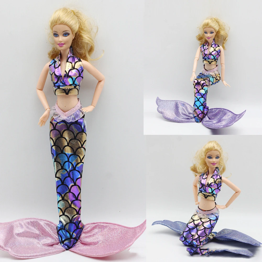 New Hot Style Doll Clothes Sexy Mermaid Suit